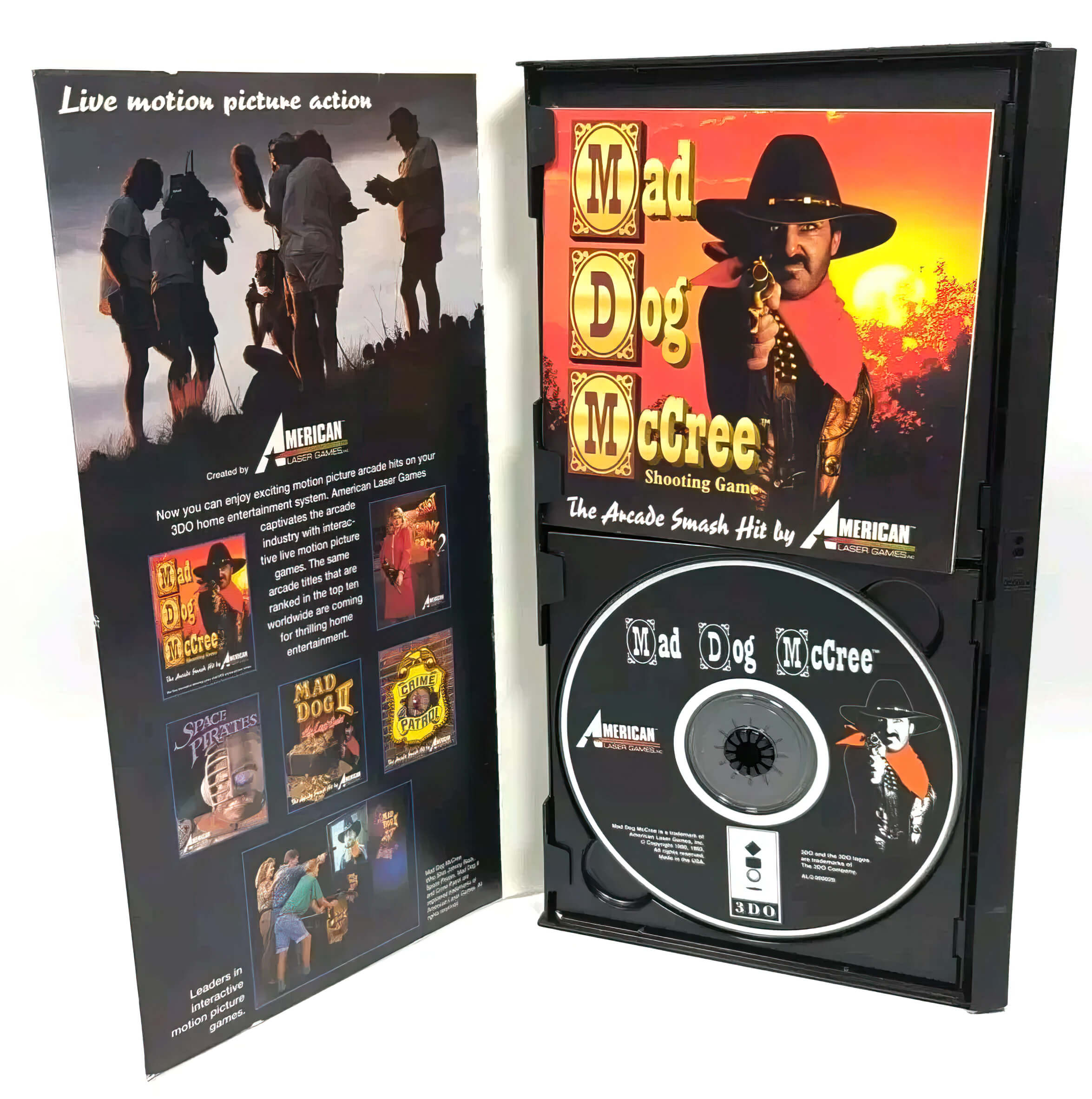 Лицензионный диск Mad Dog McCree для 3DO